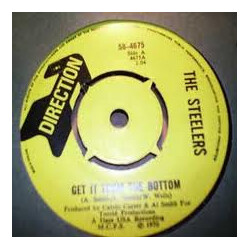 The Steelers (2) Get It From The Bottom USED VINYL 7INCH SINGLE