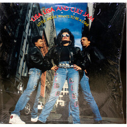 Lisa Lisa & Cult Jam Little Jackie Wants To Be A Star USED VINYL 12INCH 33 S RPM