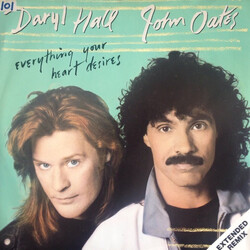 Daryl Hall & John Oates Everything Your Heart Desires (Extended Remix) USED VINYL 12INCH 45 RPM