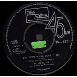 Willie Hutch Brother's Gonna Work It Out / I Choose You USED VINYL 7INCH SINGLE 45 RPM