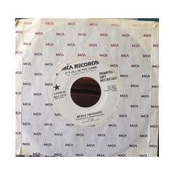 Merle Haggard It's All In The Game USED VINYL 7INCH SINGLE PROMO