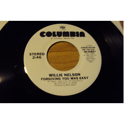 Willie Nelson Forgiving You Was Easy USED VINYL 7INCH 45 RPM SINGLE PROMO