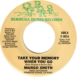 Margo Smith Take Your Memory When You Go USED VINYL 7INCH 45 RPM SINGLE PROMO