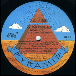 D.C. LaRue Do You Want The Real Thing / You Can Always Tell A Lady (By The Company She Keeps) USED VINYL 12INCH 33 S RPM