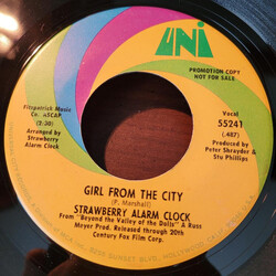 Strawberry Alarm Clock Girl From The City USED VINYL 7INCH 45 RPM PROMO