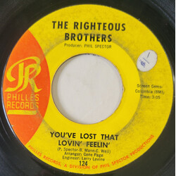 The Righteous Brothers You've Lost That Lovin' Feelin' USED VINYL 7INCH 45 RPM SINGLE STYRENE