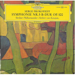 Sergei Prokofiev / Berliner Philharmoniker / Herbert von Karajan Symphonie Nr.5 B-Dur Op. 100 Vinyl LP USED