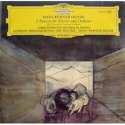 Hans Werner Henze / Christoph Eschenbach / London Philharmonic Orchestra 2. Konzert Für Klavier Und Orchester Vinyl LP USED