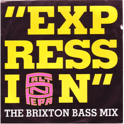 Salt 'N' Pepa Expression (The Brixton Bass Mix) USED VINYL 7INCH 45 RPM SINGLE STEREO