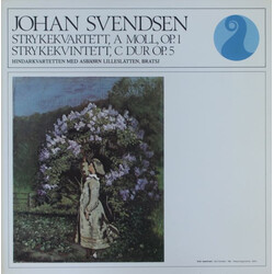 Johan Svendsen / Hindarkvartetten / Asbjørn Lilleslåtten Strykekvartett, A Moll, Op. 1 / Strykekvintett, C Dur, Op. 5 Vinyl LP USED