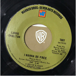Louie Shelton I Wanna Be Free USED VINYL 7INCH