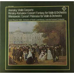 Anton Stepanovich Arensky / Nikolai Rimsky-Korsakov / Henryk Wieniawski Violin Concerto / Concert Fantasy For Violin & Orchestra / Concert Polonaise F