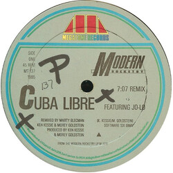 Modern Rocketry Cuba Libre (Remix) / Thank God For Men (Remix) USED VINYL 12INCH 45 RPM