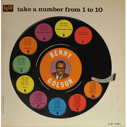 Benny Golson Take A Number From 1 To 10 Vinyl LP USED
