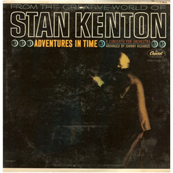 Stan Kenton Adventures In Time, A Concerto For Orchestra Vinyl LP USED