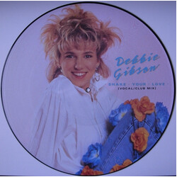 Debbie Gibson Shake Your Love USED VINYL 12INCH 45 RPM SINGLE LIMITED EDITION PICTURE DISC