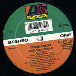 Debbie Gibson One Step Ahead USED VINYL 12INCH SINGLE