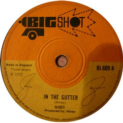 Niney The Observer In The Gutter USED VINYL 7INCH 45 RPM SINGLE