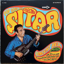 Vincent Bell With Orchestra Pop Goes The Electric Sitar Vinyl LP USED
