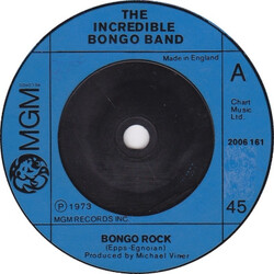 The Incredible Bongo Band Bongo Rock USED VINYL 7INCH 45 RPM