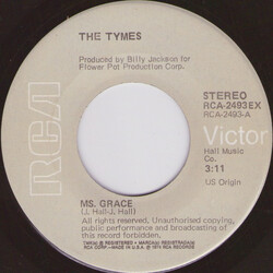 The Tymes Ms. Grace / The Crutch USED VINYL 7INCH 45 RPM SINGLE