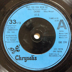 UFO (5) Only You Can Rock Me USED VINYL 7INCH 33 S RPM SINGLE