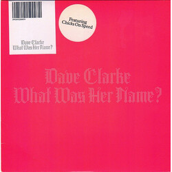 Dave Clarke What Was Her Name? USED VINYL 7INCH 45 RPM SINGLE