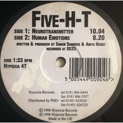 Five-H-T Neurotransmitter USED VINYL 12INCH