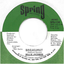 Millie Jackson Breakaway USED VINYL 7INCH 45 RPM SINGLE MONO