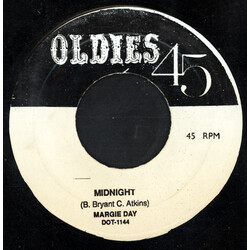 Margie Day Midnight USED VINYL 7INCH 45 RPM REISSUE