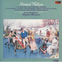 Johann Strauss Jr. / Hallé Orchestra / Bryden Thomson Waltzes Vinyl LP USED