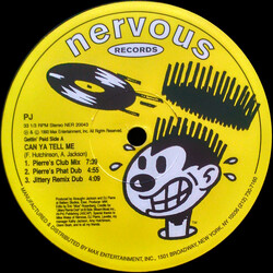 PJ (4) Can Ya Tell Me USED VINYL 12INCH 33 S RPM