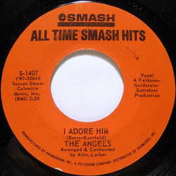 The Angels (3) My Boyfriend's Back / I Adore Him USED VINYL 7INCH 45 RPM