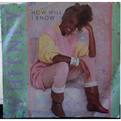 Whitney Houston How Will I Know USED VINYL 7INCH 45 RPM SINGLE STEREO