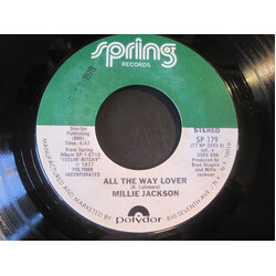 Millie Jackson All The Way Lover USED VINYL 7INCH 45 RPM SINGLE