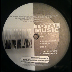 DJ Ionic Pumping The Tracks EP USED VINYL 12INCH 33 S RPM EP