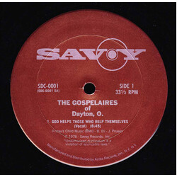 The Gospelaires God Helps Those Who Help Themselves USED VINYL 12INCH 33 S RPM