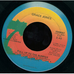 Grace Jones Pull Up To The Bumper USED VINYL 7INCH 45 RPM