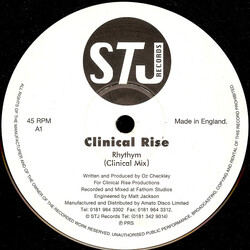 Clinical Rise Rhythm USED VINYL 12INCH 45 RPM