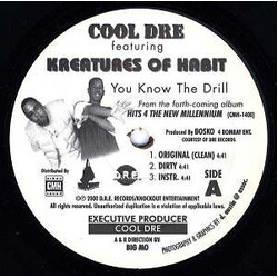 Cool Dre / Kreatures Of Habit / Portrait You Know The Drill / Don't Be Shy USED VINYL 12INCH