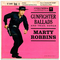 Marty Robbins Gunfighter Ballads And Trail Songs Vol. 1 USED VINYL 7INCH 45 RPM EP