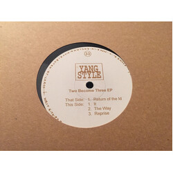 Yang Style 2 Become 3 EP USED VINYL 12INCH