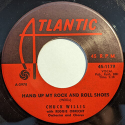 Chuck Willis Hang Up My Rock And Roll Shoes / What Am I Living For USED VINYL 7INCH 45 RPM SINGLE