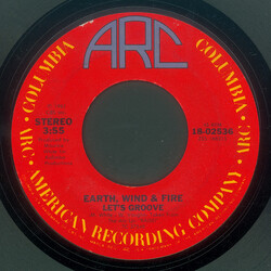 Earth, Wind & Fire Let's Groove USED VINYL 7INCH 45 RPM SINGLE STYRENE STEREO