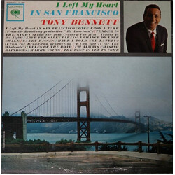 Tony Bennett I Left My Heart In San Francisco Vinyl LP USED