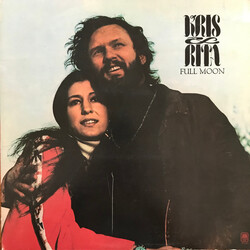 Kris Kristofferson & Rita Coolidge Full Moon Vinyl LP USED