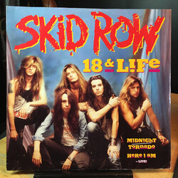 Skid Row 18 And Life USED VINYL 12INCH 45 RPM SINGLE