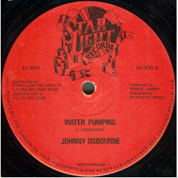 Johnny Osbourne / Wayne Smith Water Pumping / Music On My Mind USED VINYL 12INCH