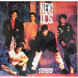 New Kids On The Block Step By Step USED VINYL 12INCH 45 RPM SINGLE STEREO
