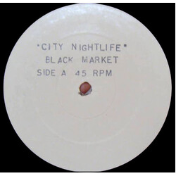 Black Market (5) / E-von Everly City Nightlife USED VINYL 12INCH 45 RPM WHITE LABEL